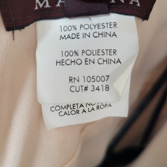 Marina Y2K Lace Beaded Formal Maxi Evening Gown Size 4  Dark Fairy Whimsigoth - Picture 12 of 14